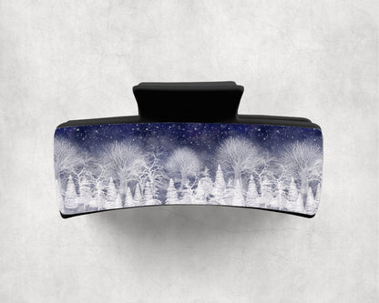 WINTER TREES BORDER Eyewear Frame Toppers