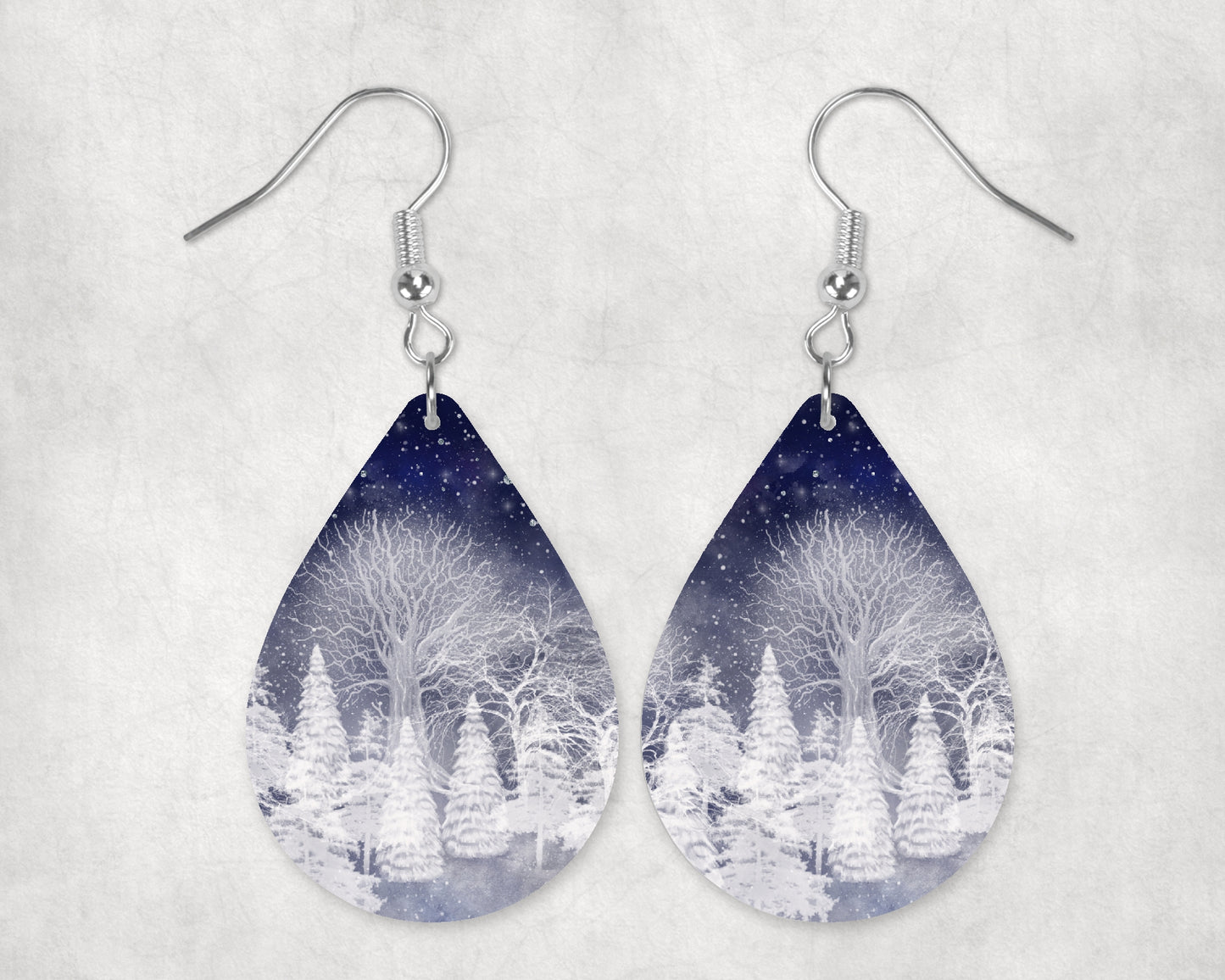 WINTER TREES BORDER Eyewear Frame Toppers • October 2025 Topper of the Month