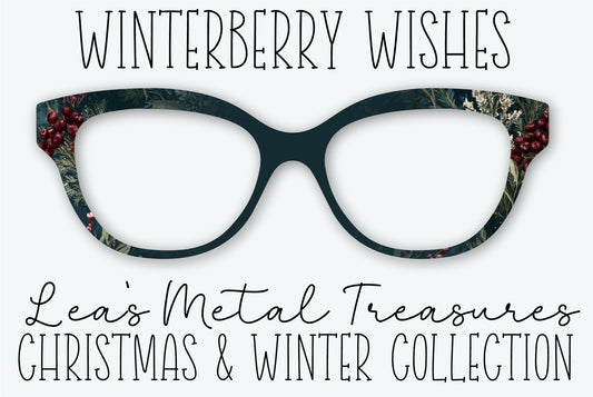 WINTERBERRY WISHES Eyewear Frame Toppers