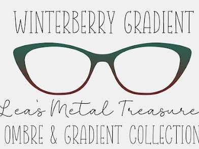 Winterberry Gradient Eyewear TOPPER COMES WITH MAGNETS