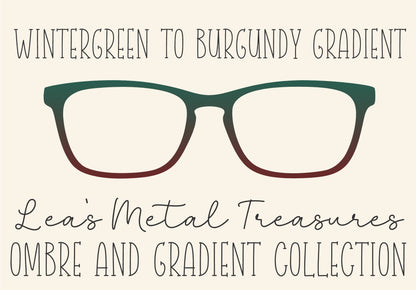 Wintergreen to Burgundy
