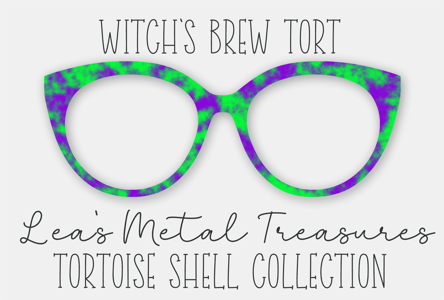 Witches Brew Tort • Magnetic Eyeglasses Toppers