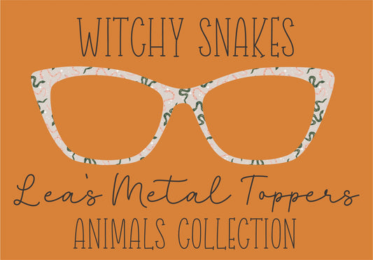 WITCHY SNAKES Eyewear Frame Toppers COMES WITH MAGNETS