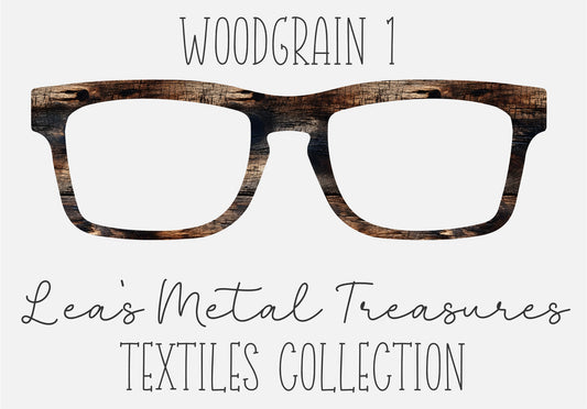 WOODGRAIN 1 Eyewear Frame Toppers COMES WITH MAGNETS