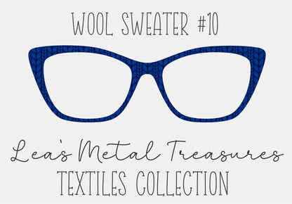 Wool Sweater #10 Eyewear Frame Toppers COMES WITH MAGNETS