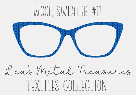 Wool Sweater #11 Eyewear Frame Toppers COMES WITH MAGNETS