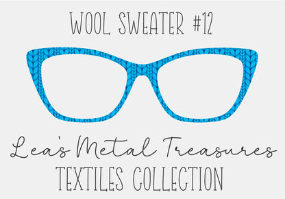 Wool Sweater #12 Eyewear Frame Toppers COMES WITH MAGNETS