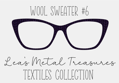 Wool Sweater #6 Eyewear Frame Toppers COMES WITH MAGNETS