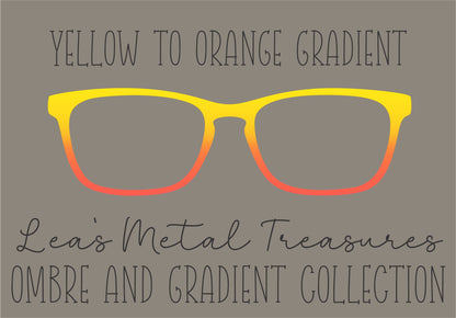 Yellow to Orange