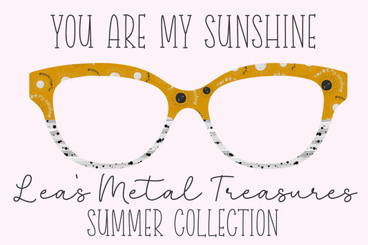 You Are My Sunshine Eyewear Frame Toppers COMES WITH MAGNETS
