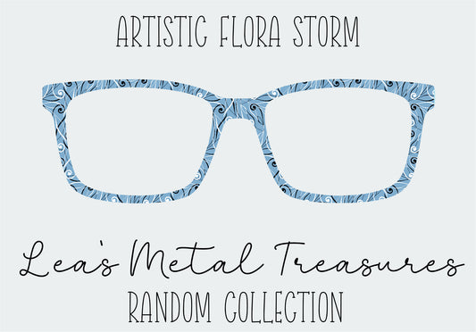 Artistic Flora Storm Eyewear Frame Toppers