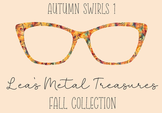 Autumn Swirls 1 Eyewear Frame Toppers
