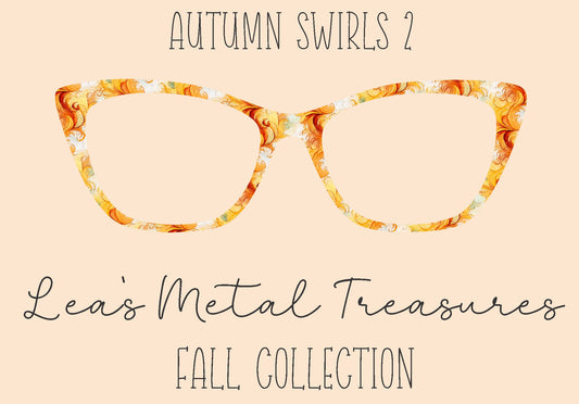 Autumn Swirls 2 Eyewear Frame Toppers