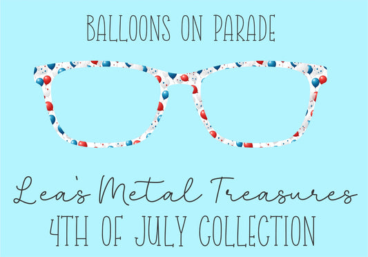 Balloons on Parade Eyewear Frame Toppers