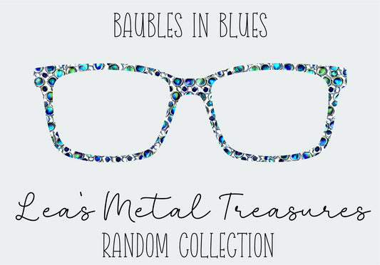 Baubles in Blue Eyewear Frame Toppers