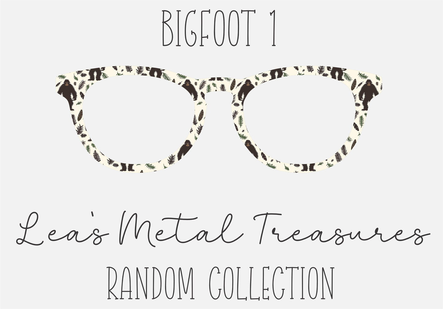 Bigfoot 1 Eyewear Frame Toppers Comes WITH MAGNETS