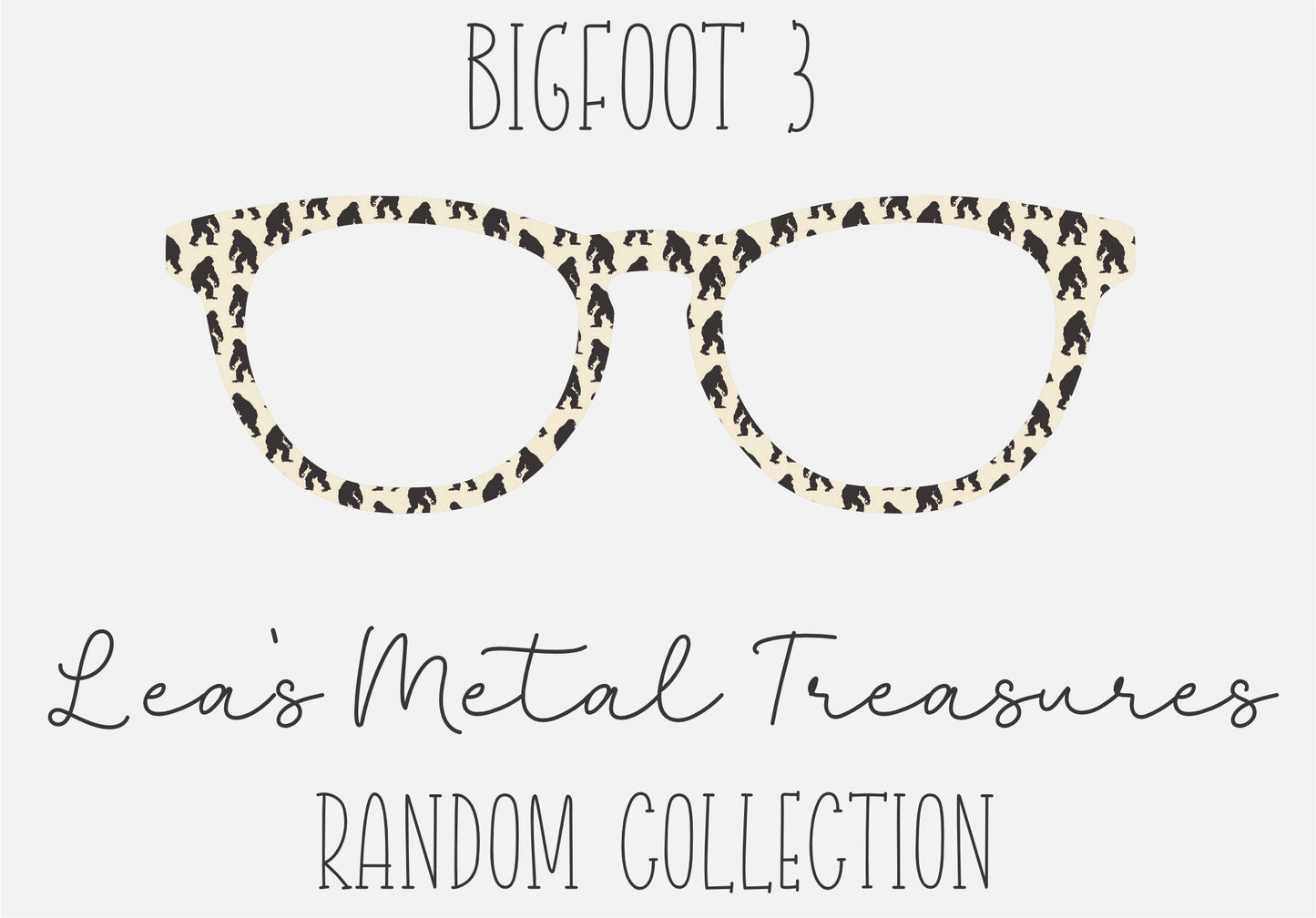 Bigfoot 3 Eyewear Frame Toppers Comes WITH MAGNETS