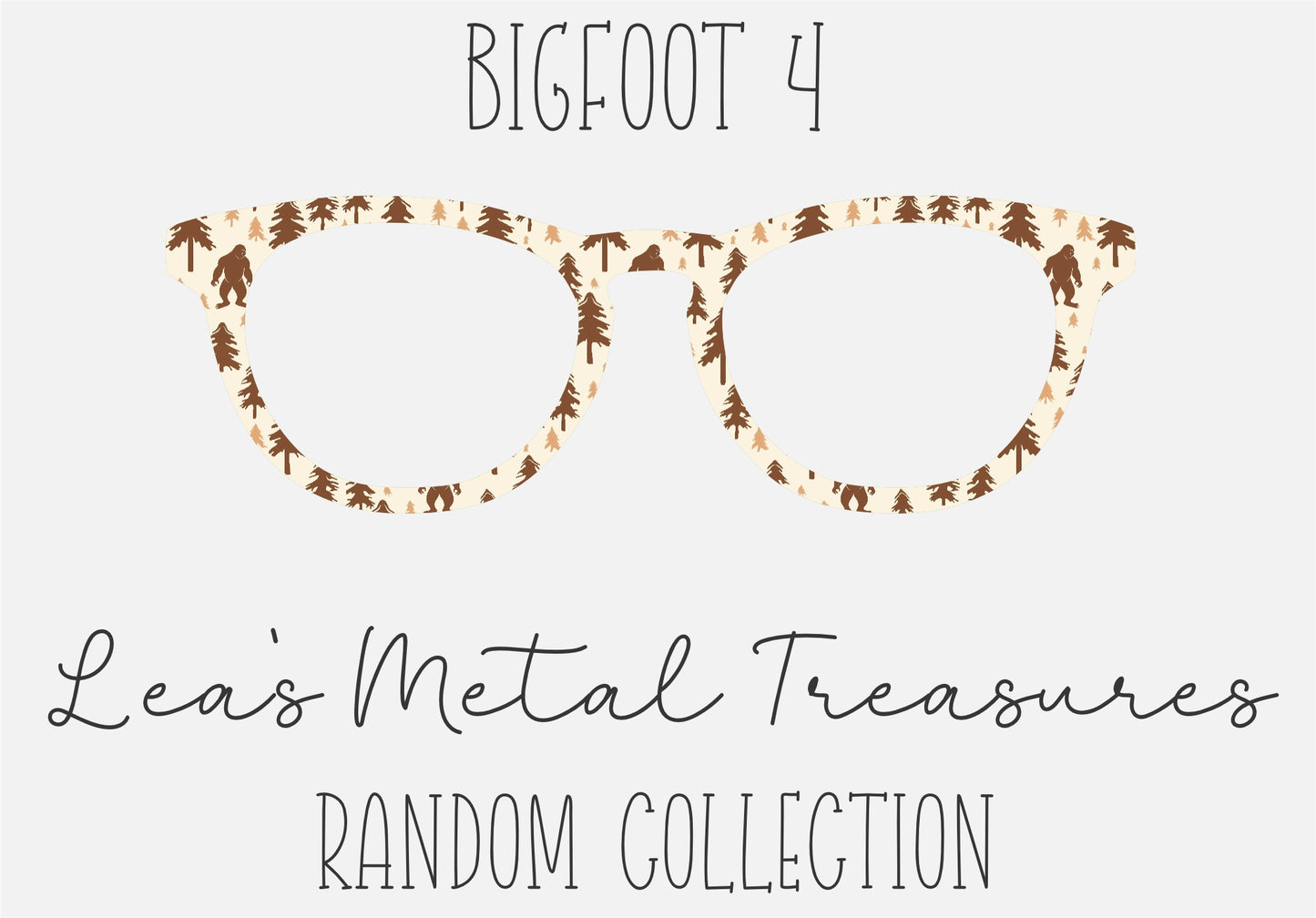 Bigfoot 4 Eyewear Frame Toppers Comes WITH MAGNETS