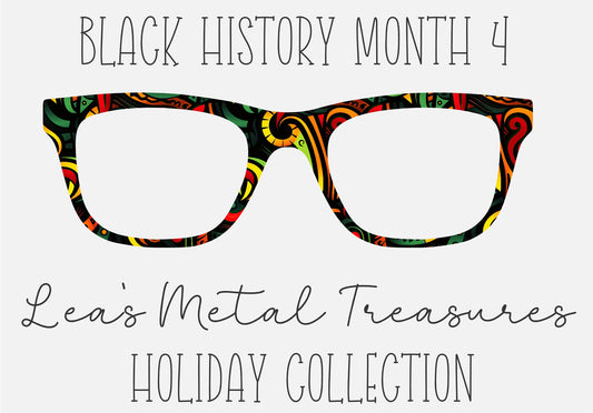 Black History Month 4 Eyewear Toppers COMES WITH MAGNETS
