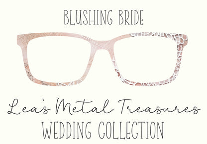 Blushing Bride Eyewear Frame Toppers COMES WITH MAGNETS