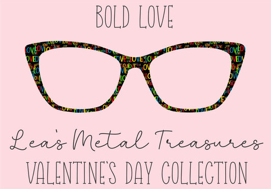 Bold Love Eyewear Printed Magnetic Eyeglasses Topper