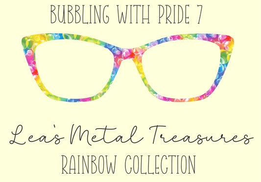 Bubbling with Pride 7 Eyewear Frame Toppers