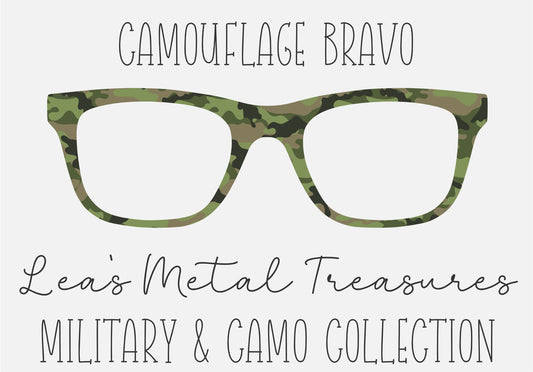 CAMOUFLAGE BRAVO Eyewear Frame Toppers COMES WITH MAGNETS