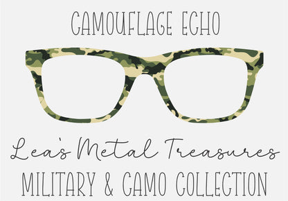 CAMOUFLAGE ECHO Eyewear Frame Toppers COMES WITH MAGNETS