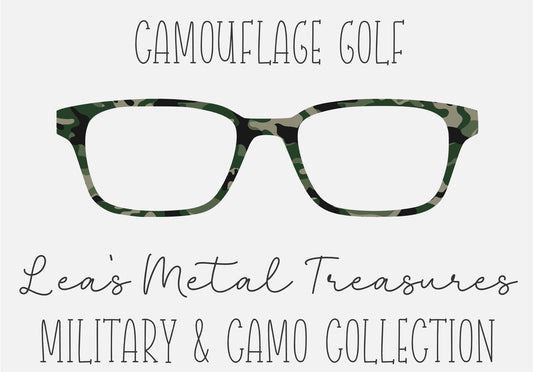 CAMOUFLAGE GOLF Eyewear Frame Toppers COMES WITH MAGNETS