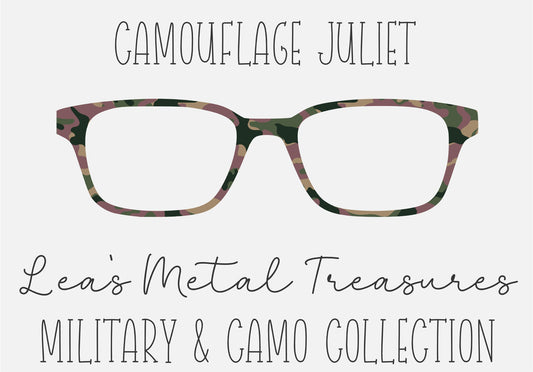 CAMOUFLAGE JULIET Eyewear Frame Toppers COMES WITH MAGNETS