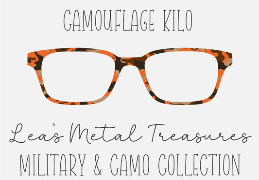 CAMOUFLAGE KILO Eyewear Frame Toppers COMES WITH MAGNETS