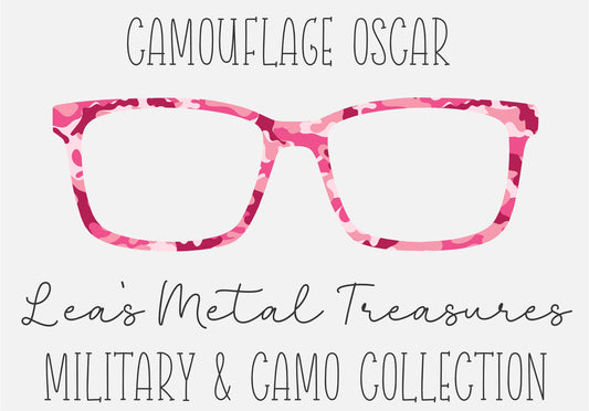 CAMOUFLAGE OSCAR Eyewear Frame Toppers COMES WITH MAGNETS