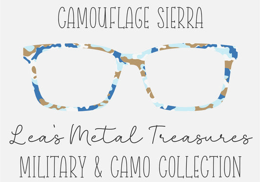CAMOUFLAGE SIERRA Eyewear Frame Toppers COMES WITH MAGNETS