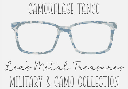 CAMOUFLAGE TANGO Eyewear Frame Toppers COMES WITH MAGNETS