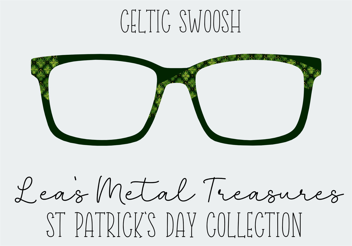 Celtic Swoosh Eyewear Frame Toppers