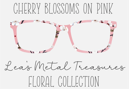 Cherry Blossoms on Pink Toppers