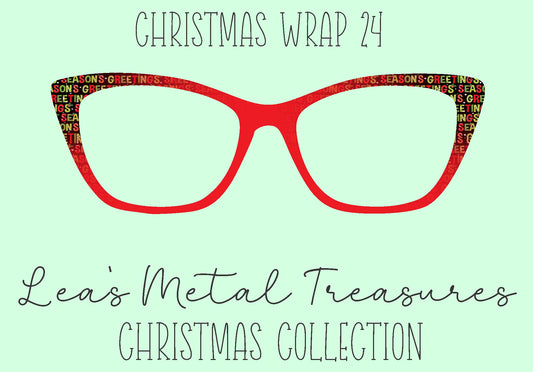 Christmas Wrap 24 Eyewear Frame Toppers
