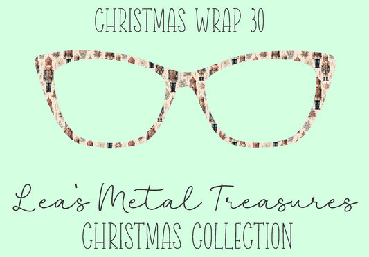 Christmas Wrap 30 Eyewear Frame Toppers