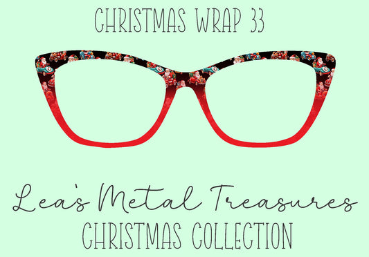 Christmas Wrap 33 Eyewear Frame Toppers