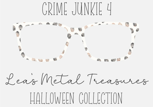 Crime Junkie 4 Eyewear Frame Toppers COMES WITH MAGNETS