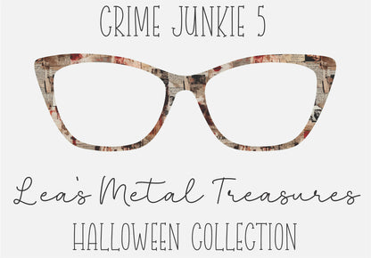 Crime Junkie 5 Eyewear Frame Toppers COMES WITH MAGNETS