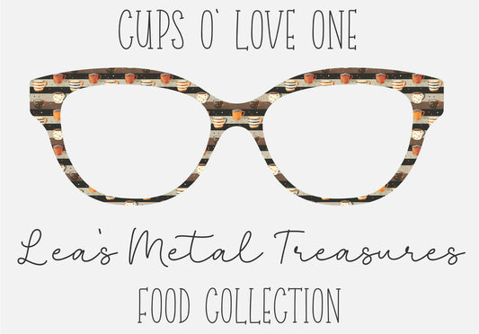 Cups O Love One Eyewear Frame Toppers COMES WITH MAGNETS