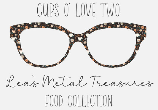 Cups O Love Two Eyewear Frame Toppers COMES WITH MAGNETS