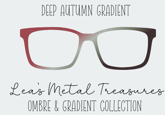 Deep Autumn Gradient Eyewear Frame Topper