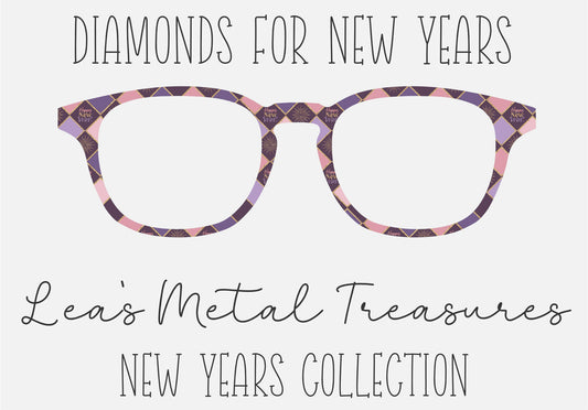 Diamonds for New Years Eyewear Frame Toppers COMES WITH MAGNETS