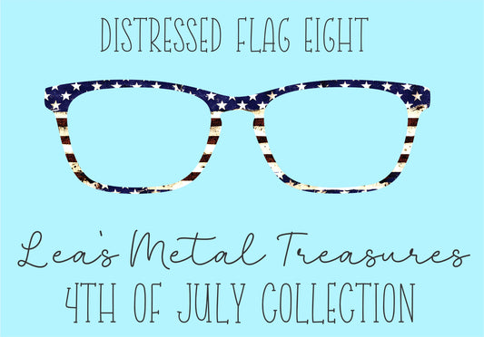 Distressed Flags 8 Eyewear Frame Toppers