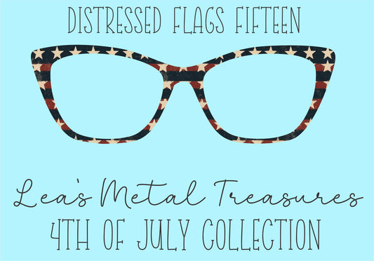 Distressed Flags 15 Eyewear Frame Toppers