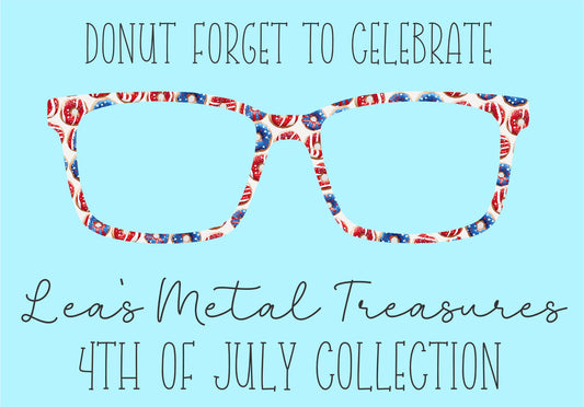 Donut Forget to Celebrate Eyewear Frame Toppers