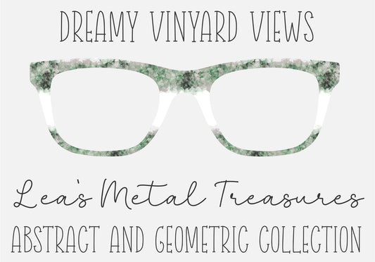 Dreamy Vinyard Views Eyewear Frame Toppers COMES WITH MAGNETS