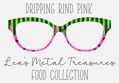 Dripping Rind Pink Eyewear Toppers COMES WITH MAGNETS